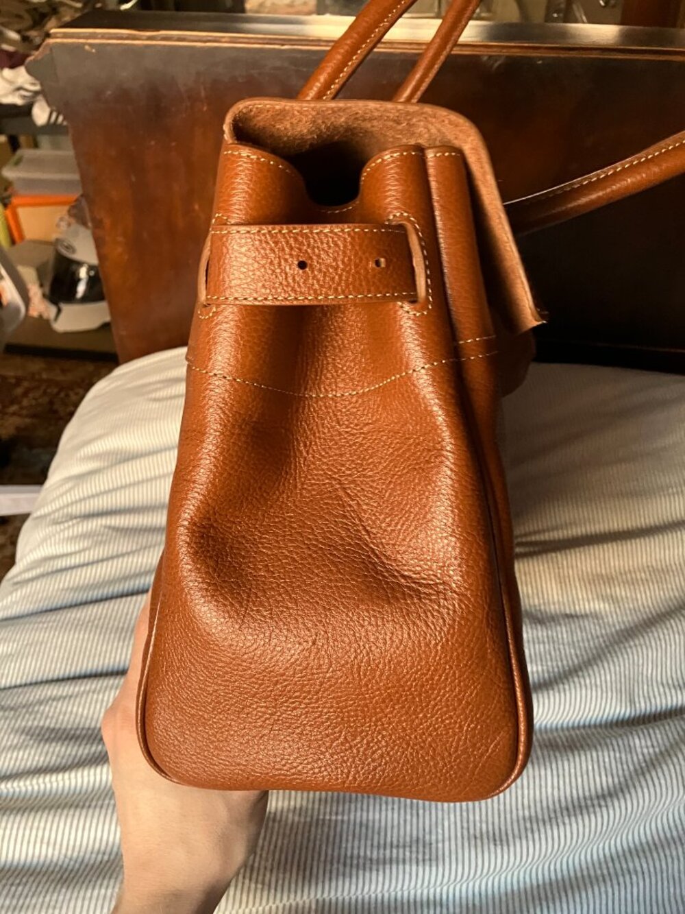Mulberry Bayswater Legacy NVT Oak NWT - Picture 15 of 15